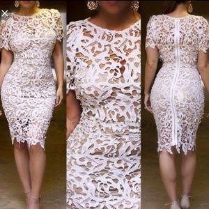 Beautiful White Lace Dress